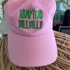 Hamptons hillbilly Pink Baseball Cap  Multiple colors UNISEX